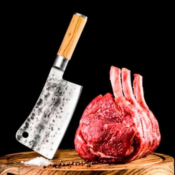 Кухонный нож Forged Olive Cleaver Нержавеющая сталь / Серый photo 3 Кухонный нож Forged Olive Cleaver Нержавеющая сталь / Серый photo 3