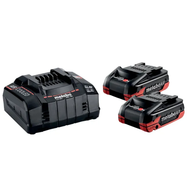 Set acumulatori și încărcător Metabo 685306000 LiHDX / 4 Ah / 18 V photo 1