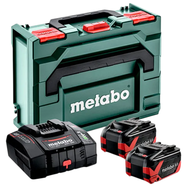 Set acumulatori și încărcător Metabo 685305000 LiHDX / 8 Ah / 18 V photo 1 Set acumulatori și încărcător Metabo 685305000 LiHDX / 8 Ah / 18 V photo 1