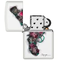 Зажигалка Zippo Spazuk Design Серебряный / Латунь photo 2