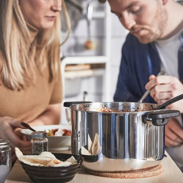 Кастрюля Ikea Middagsmat 5л Нержавеющая сталь / Стальной photo 5