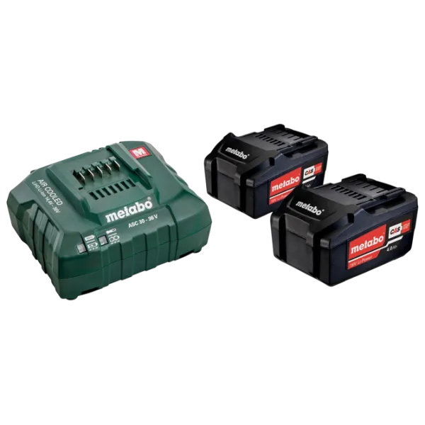 Set acumulatori și încărcător Metabo 685050000 Li-Ion / 4 Ah / 18 V photo 1 Set acumulatori și încărcător Metabo 685050000 Li-Ion / 4 Ah / 18 V photo 1