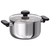 Кастрюля Ikea Middagsmat 3л Нержавеющая сталь / Стальной