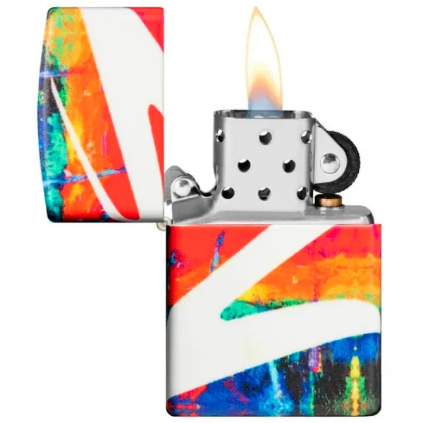 Зажигалка Zippo Dippy Z Черный / Латунь photo 1