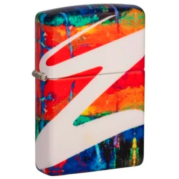 Зажигалка Zippo Dippy Z Черный / Латунь photo 2