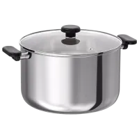 Кастрюля Ikea Middagsmat 10л Нержавеющая сталь / Стальной