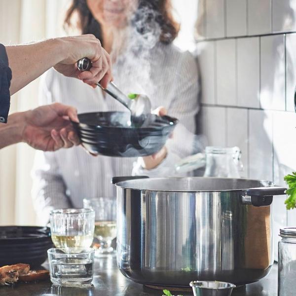 Кастрюля Ikea Middagsmat 10л Нержавеющая сталь / Стальной photo 6 Кастрюля Ikea Middagsmat 10л Нержавеющая сталь / Стальной photo 6
