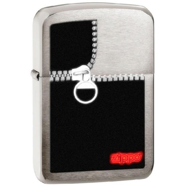 Brichetă Zippo Replica Black Ice Black / Alamă photo 2