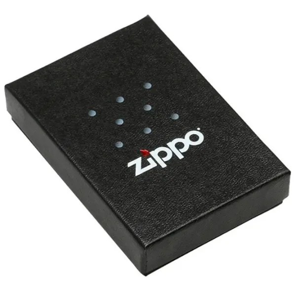 Brichetă Zippo Replica Black Ice Black / Alamă photo 3