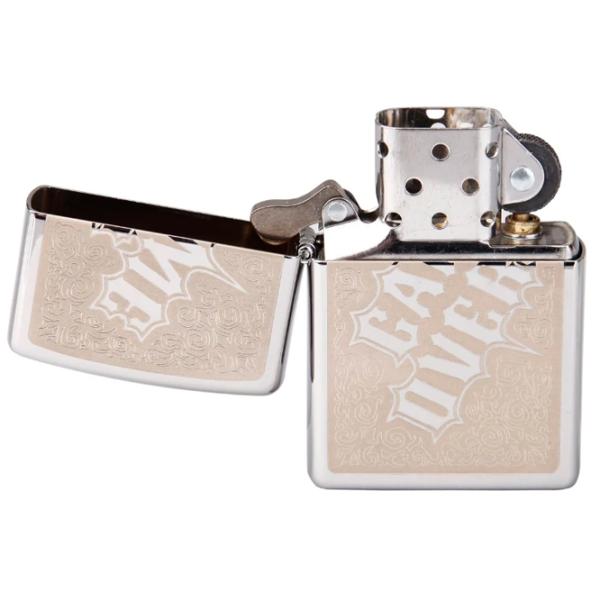 Brichetă Zippo Game Over Silver / Alamă photo 2