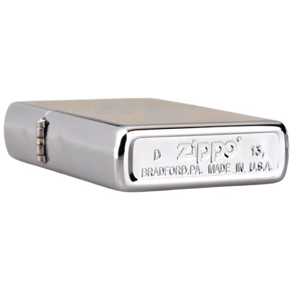 Brichetă Zippo Game Over Silver / Alamă photo 3