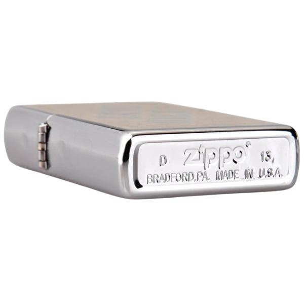 Brichetă Zippo Game Over Silver / Alamă photo 3