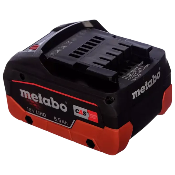 Аккумулятор для инструментов Metabo 625368000 LiHD / 5.5 Ач / 18 V photo 2 Аккумулятор для инструментов Metabo 625368000 LiHD / 5.5 Ач / 18 V photo 2