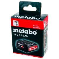 Аккумулятор для инструментов Metabo 625406000 Li-Ion / 2 Ач / 12 В photo 3