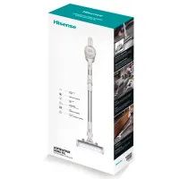 Вертикальный пылесос Hisense HVC6133WII 110 Вт / Серебристый Белый photo 9