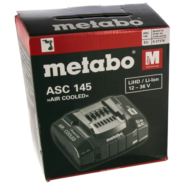 Зарядное устройство для инструментов Metabo 627378000 LiHD / / 36 В photo 4
