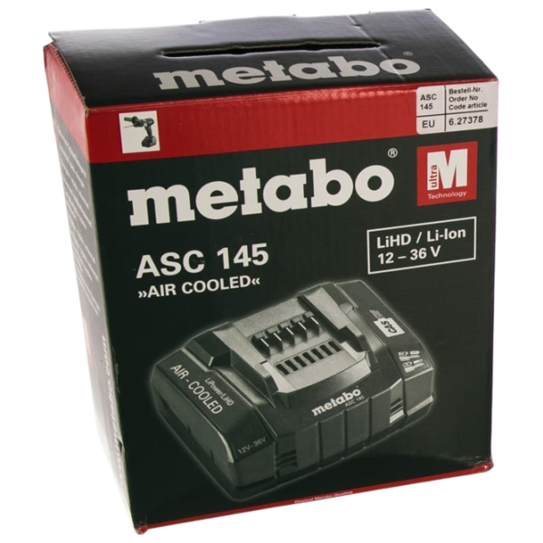 Зарядное устройство для инструментов Metabo 627378000 LiHD / / 36 В photo 4