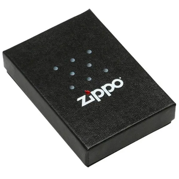 Brichetă Zippo Black Ice Web All Over Gray / Alamă photo 3