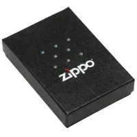 Зажигалка Zippo Black Ice Web All Over Серый / Латунь photo 3