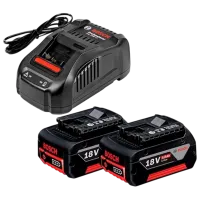 Комплект из аккумулятора и зарядного устройства Bosch 1600A00B8J Li-Ion / 5 Ач / 18 V