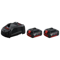 Комплект из аккумулятора и зарядного устройства Bosch 1600A00B8J Li-Ion / 5 Ач / 18 V photo 2