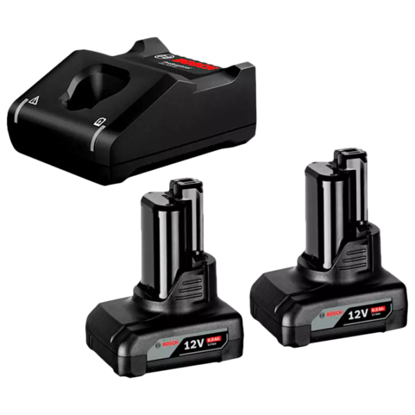 Комплект из аккумулятора и зарядного устройства Bosch 1600A01B20 Li-Ion / 6 Ач / 40 В photo 1