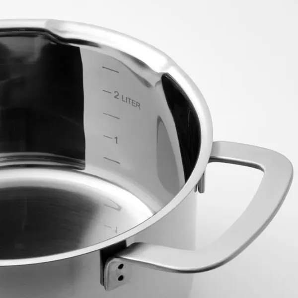 Кастрюля Ikea Hemkomst 3л Нержавеющая сталь / Стальной photo 3 Кастрюля Ikea Hemkomst 3л Нержавеющая сталь / Стальной photo 3