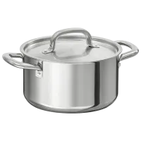 Кастрюля Ikea 365+ 3л Нержавеющая сталь / Стальной