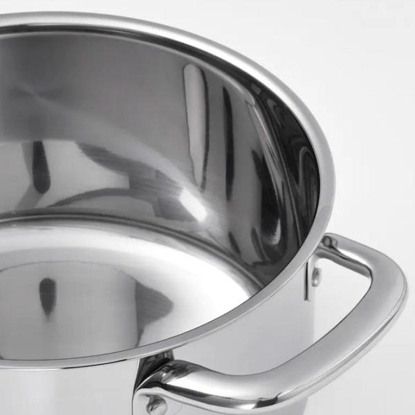 Cratiță Ikea 365+ 3l Oțel inoxidabil / Steel photo 2
