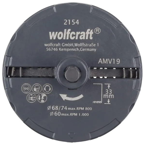 Set carote Wolfcraft 2154000 Metal / Hexaedre photo 3 Set carote Wolfcraft 2154000 Metal / Hexaedre photo 3