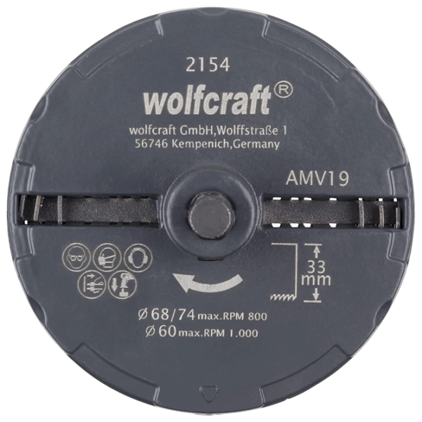 Set carote Wolfcraft 2154000 Metal / Hexaedre photo 3 Set carote Wolfcraft 2154000 Metal / Hexaedre photo 3