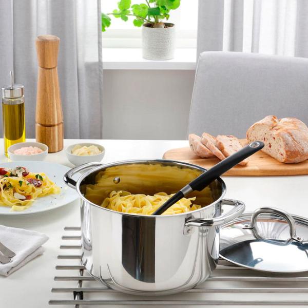 Кастрюля Ikea 365+ 5л Нержавеющая сталь / Стальной photo 6 Кастрюля Ikea 365+ 5л Нержавеющая сталь / Стальной photo 6