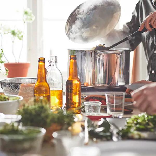 Cratiță Ikea 365+ 10l Oțel inoxidabil / Steel photo 8 Cratiță Ikea 365+ 10l Oțel inoxidabil / Steel photo 8