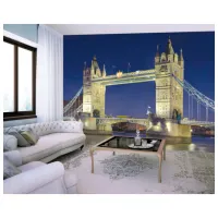 Обои DECOCODE 41-0348-BR Розовый / Город