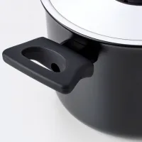 Кастрюля Ikea Hemlagad 3л Нержавеющая сталь / Черный photo 2