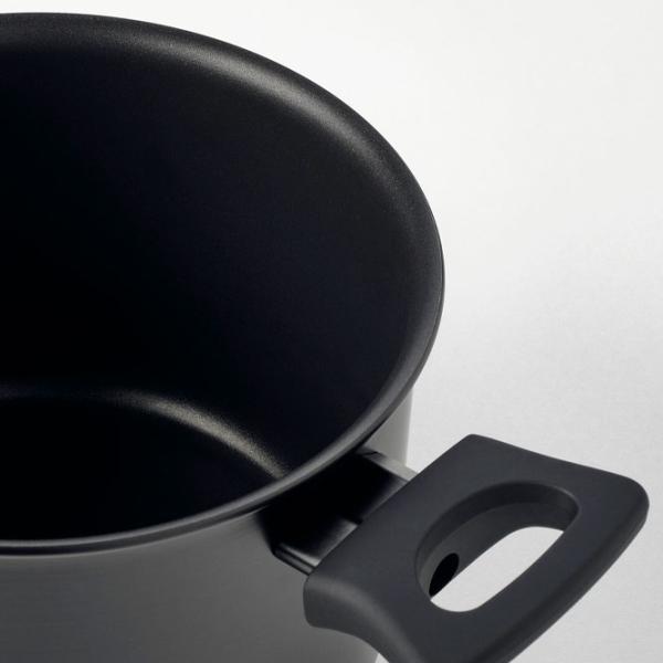 Кастрюля Ikea Hemlagad 3л Нержавеющая сталь / Черный photo 3 Кастрюля Ikea Hemlagad 3л Нержавеющая сталь / Черный photo 3