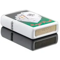 Зажигалка Zippo Royal Flush Зеленый / Латунь photo 3