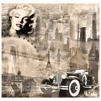 Обои DECOCODE 26-0512-RE Серый / Город