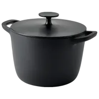 Кастрюля Ikea Vardagen 5л Чугун / Черный