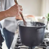 Кастрюля Ikea Vardagen 5л Чугун / Черный photo 2