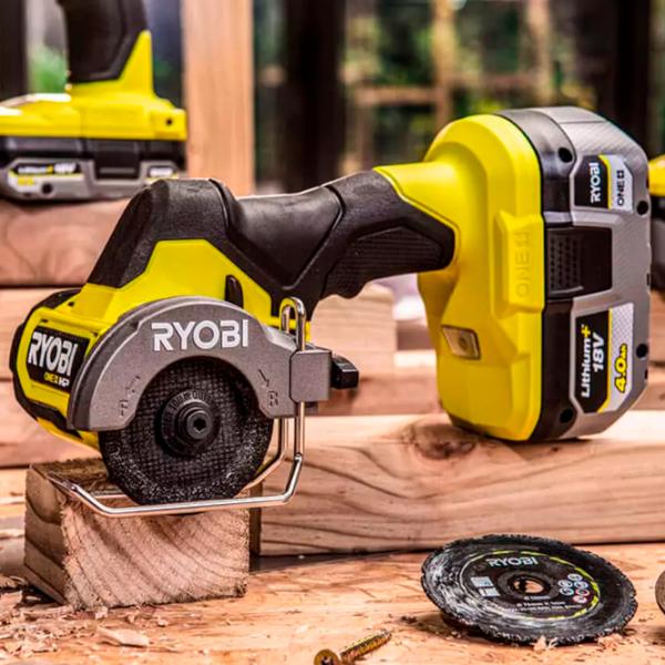 Дисковая пила Ryobi RCT18C-0 76 мм / Зеленый photo 2