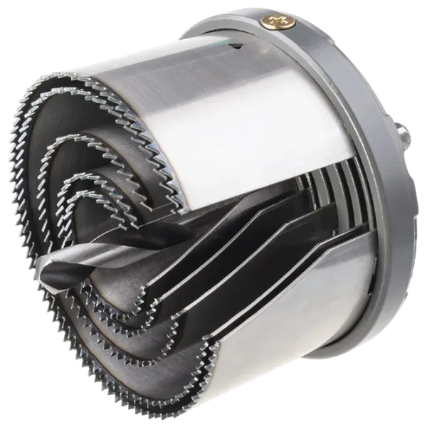 Set carote Wolfcraft 2220000 Metal / Hexaedre photo 1 Set carote Wolfcraft 2220000 Metal / Hexaedre photo 1