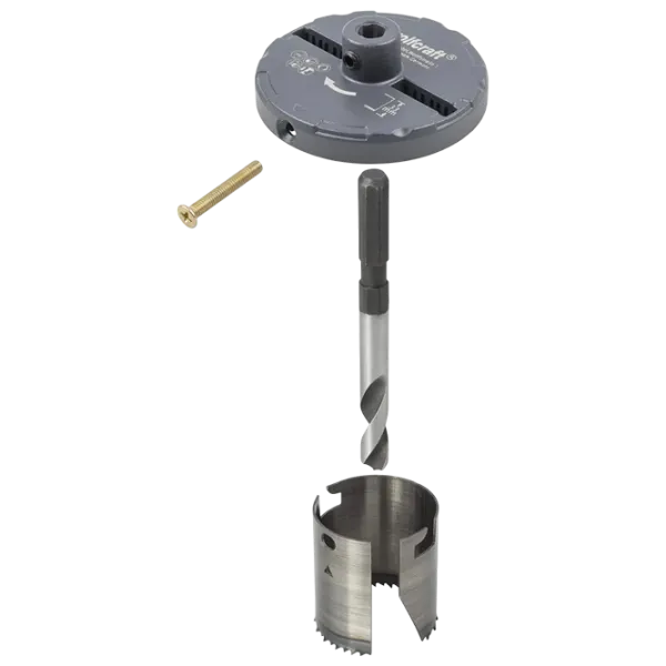 Set carote Wolfcraft 2220000 Metal / Hexaedre photo 4 Set carote Wolfcraft 2220000 Metal / Hexaedre photo 4