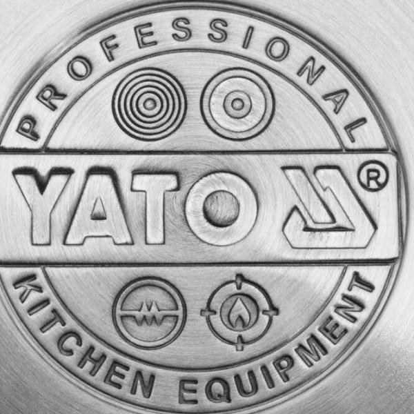 Кастрюля Yato YG-00080 2л Нержавеющая сталь / Стальной photo 4