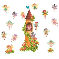 Обои DECOCODE 15-0487-CG Разноцветный / Детские рисунки