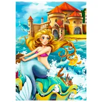 Обои DECOCODE 21-0012-CL Синий / Детские рисунки