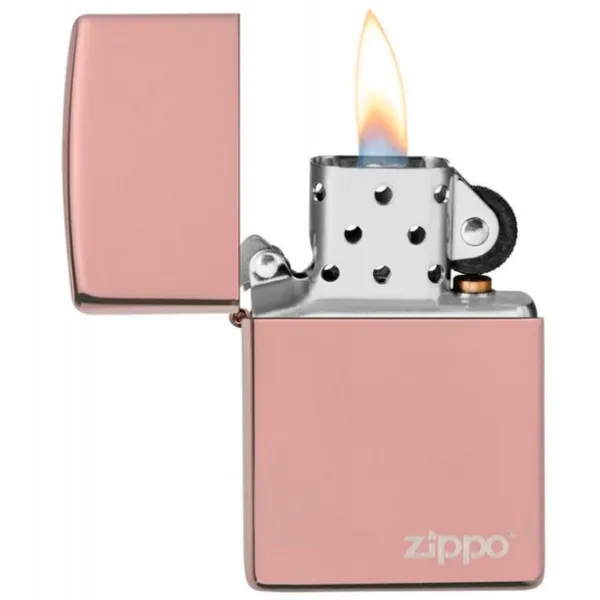 Brichetă Zippo Lasered Pink / Alamă photo 2