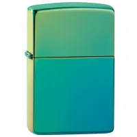 Зажигалка Zippo REG HP Бирюзовый / Латунь
