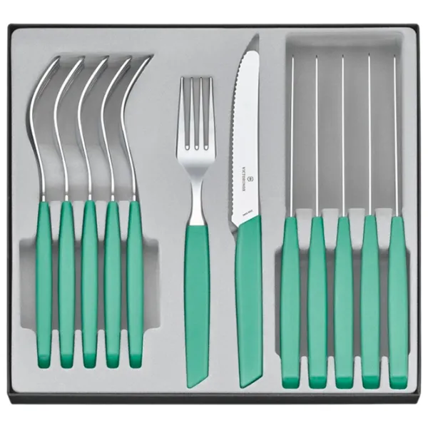 Кухонный набор Victorinox Swiss Modern нерж. сталь / 12 photo 1 Кухонный набор Victorinox Swiss Modern нерж. сталь / 12 photo 1