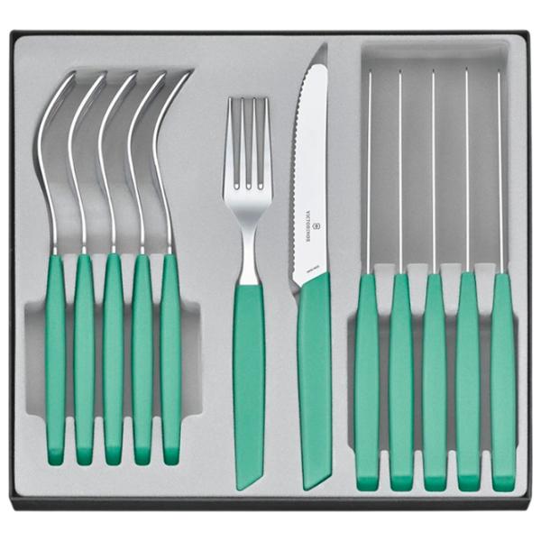 Кухонный набор Victorinox Swiss Modern нерж. сталь / 12 photo 1 Кухонный набор Victorinox Swiss Modern нерж. сталь / 12 photo 1